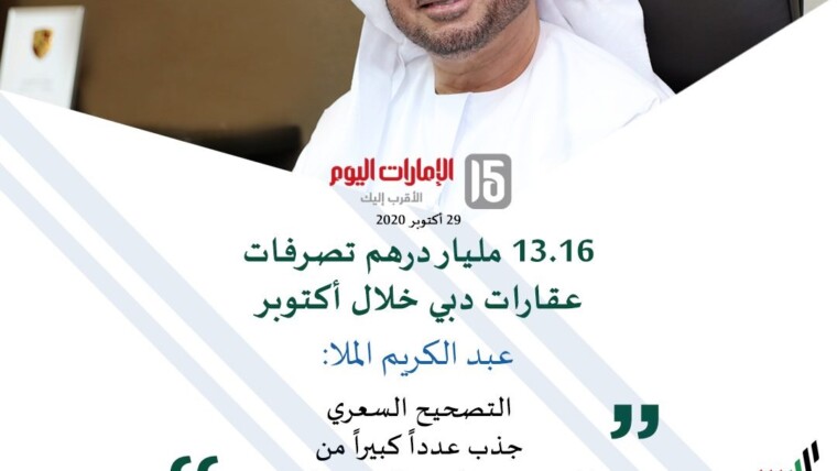 Real estate situation in Dubai